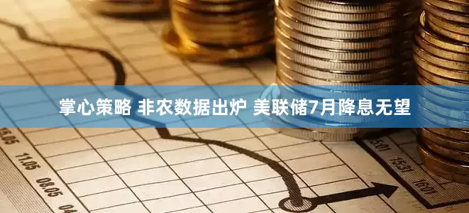 掌心策略 非农数据出炉 美联储7月降息无望